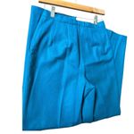 Pendleton Vintage 60/70s  teal trousers size small 23” high rise wool​ Photo 6