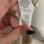 Aerie WOMENS ONE SHOULDER CREAM RIBBED DRESS MIDI MEDIUM Photo 5