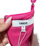 Likely  Laverna Ruffle Midi Dress Fuchsia Pink‎ Size 0 Photo 11
