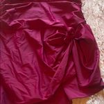 Elegant Burgundy swim Dress with Bow Detail Red Size L Photo 1