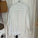 Women’s Cubavera linen pocket front shirt White Size XL Photo 5