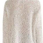 Joie  Women's Natural Stone Warm Esther Textural Open Stitch Pullover Sweater XS Photo 1