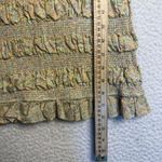 The Impeccable Pig Dress Womens Small Floral Smocked Ruffle Mini Boho Photo 4