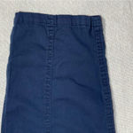 Sonoma  | Navy Drawstring Cropped Cargo Pants | Size 14 Photo 5