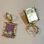 Baroque Pearl Earrings – Monet Photo 3