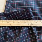 J.Jill Black Red Plaid Cropped Ankle Pants Casual Cotton Womens Size 12 Petite Photo 4