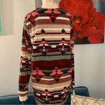 Blair  Womens Vintage Fair Isle Aztec Turtleneck Fleece Top Shirt Multicolor M Photo 7