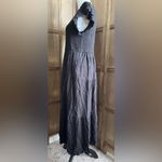 Merokeety NWT  XL Women’s Black Smocked Dress.. Photo 2