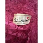 Vintage Lace Maxi Dress with Jacket Mauve Full Length Sundress Prom Size M/8 Pink Size M Photo 7