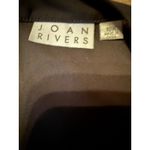 Joan Rivers Bell Sleeve Blouse Size 18W Black Top Workwear Photo 3