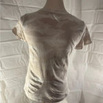Athleta  Women's Beige Camo T-Shirt Photo 1