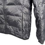 Uniqlo  Lightweight Down Hooded Jacket Black Puffer Coat Womens Size Large Photo 2