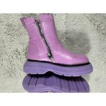 Free People NWOB  Mara Zip Moto Combat Chunky Ankle Zipper Edgy Boots 36 School 6 Photo 12