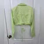 ZARA Satin Effect Crop Shirt (Size M) Photo 8
