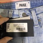 Paige NWT Iconic Jolene High Rise Flared Denim Blend Jeans Light Wash - 25 Photo 5