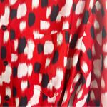 Piazza Sempione Made In Italy FR 46 (US 10) Paint Dash-Print Belted Shirt Dress Photo 4