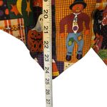 Halloween Fall Style Vintage 80s Vest Top Cartoon Design Women’s Size Large Fit! Black Photo 3