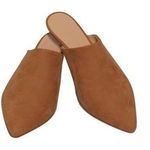 Jenni Kayne Oiled Leather Kitten Heel Mule in Walnut – Size 37 (US 7) – NWOT Photo 0