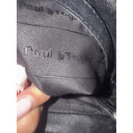 Paul Taylor Black Leather Shoulder Purse With Large Silver Buckle Photo 4