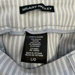 Hilary Radley Hilary Radley NWT Bermuda Shorts Blue Striped Pockets Stretch Casual Size L Photo 3