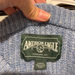 American Eagle  Blue Knit Sweater Photo 3