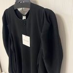 Black Statement Puff long Sleeve Sweater Grace + Karma. Size 3X Photo 2