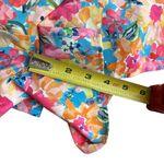 White Fox Boutique White Fox Women’s‎ Size M Plunge Neck Playsuit Romper Floral Tropical Resort Photo 8