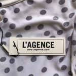 L'Agence Ressi Black Polka Dot Short Sleeve Tee Women's Size Petite Small NWT Photo 9