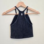 Free People  Happiness Runs Long Crop blue Tank top size XS Photo 5