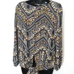 Liberty Love  black floral blouse Photo 3