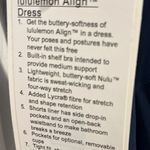 Lululemon Align Dress New With Tags Blue Navy Photo 6