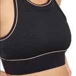 Ivy Park  High Neck Racerback Fishnet Jacquard Texture Logo Band Sports Bra S Photo 1