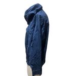 Esprit  Vintage Unisex Windbreaker Jacket Blue Hooded Size S Photo 5
