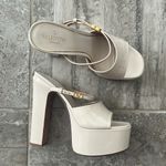 Valentino Garavani Patent High Heel Platform Slides, Size 41 New in Box $1,200 Photo 1