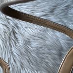 Talbots Metallic Capri Nappa Mini Wedge Sandals Photo 6