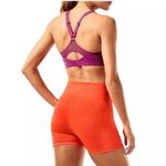 Athleta ultimate 3" short Racing Red / bright orange EUC size S Photo 1