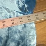 Anthropologie Blue Velvet Tiered Midi Dress 2X Smock Waist V Photo 10