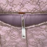 Free People Shape Of You Lilac Purple Lace Set Strapless Top Skirt Photo 16