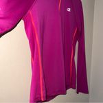 Champion  Women's Vibrant Purple and Orange Long Sleeve Athletic Shirt Size M Photo 10