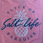 Salt Life  SLX UVapor Long Sleeve Pink Rashguard Tee Photo 4