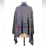 BCBGMAXAZRIA Wool Moriah Ethnic Open Front Cardigan Jacquard Aztec Size XXS NWOT Photo 2