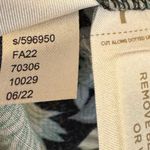 Loft NWT  Size 12 Viscose Dark Floral Leaf V Neck Long Sleeve Midi Dress Photo 15