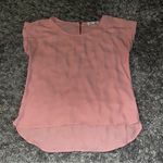Pink Rose  light pink blouse size large Photo 0