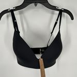 SKIMS  Wireless Form T Shirt Bra Onyx Black Padded Adjustable Size 32D Photo 0