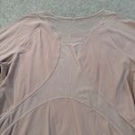 Lululemon Sculpt Long Sleeve T-Shirt Women's 4 No Size Tag Mesh Panel Active Run Photo 6