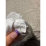 White Lace Trim Sleeveless Tank Top, Size S Photo 1