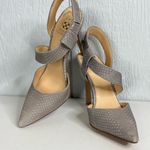 Vince Camuto Textured Gray Heels Photo 0