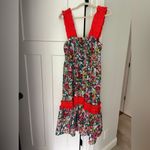 CROSBY by Mollie Burch  Bowie Dress Begonia Floral Ruffle Midi Photo 5