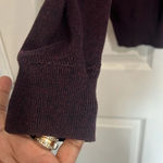 Marc Anthony  men’s sweater - slim fit- size Medium- burgundy & black heathered Photo 5