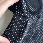 Hilary Radley Black & White Polka Dot Print High Rise Knee Length Shorts Sz S Photo 2